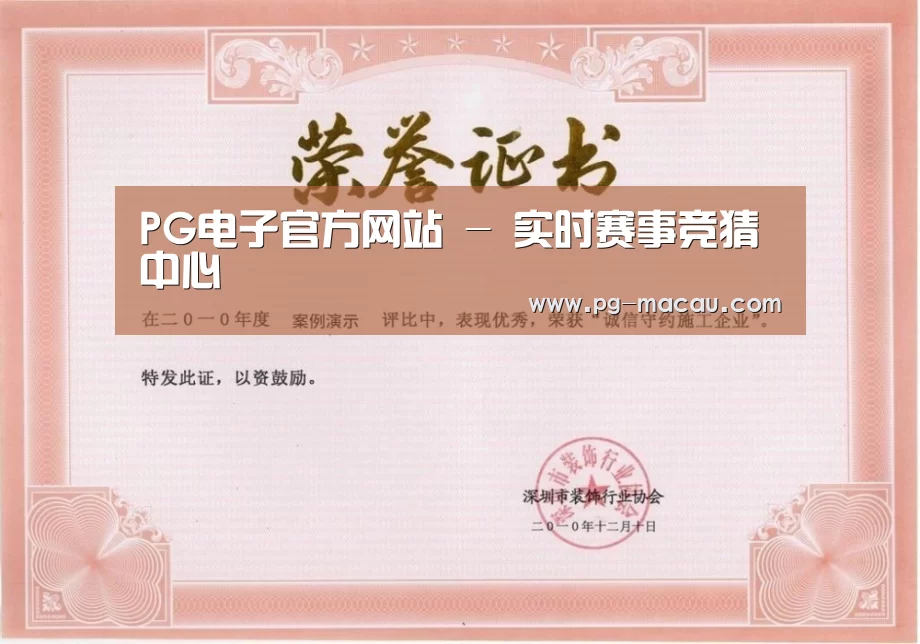 荣誉证书二(图1)